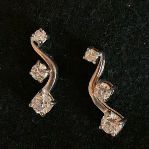Sterling Cubic Zirconia Earrings